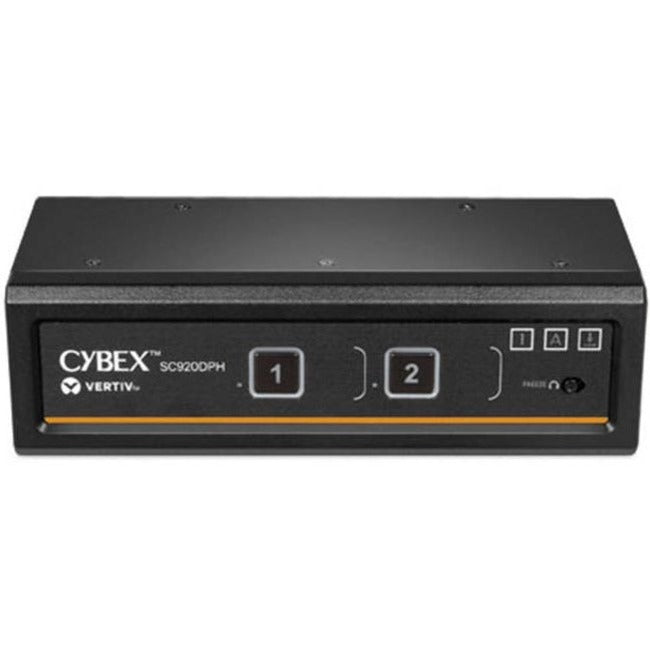 Vertiv Cybex SC900 Secure KVM | Dual Head | 2 Port Universal DisplayPort | NIAP version 4.0 Certified SC920DPH-400
