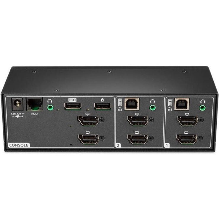 Vertiv Cybex SC900 Secure KVM | Dual Head | 2 Port Universal DisplayPort | NIAP version 4.0 Certified SC920DPH-400