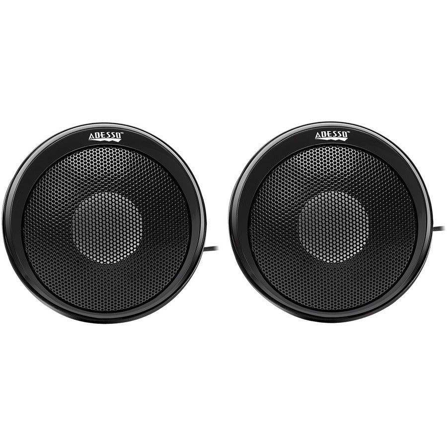 Adesso Xtream S4 USB-Powered Desktop Computer Speaker with Dynamic Sound - 5W x 2 XTREAM S4