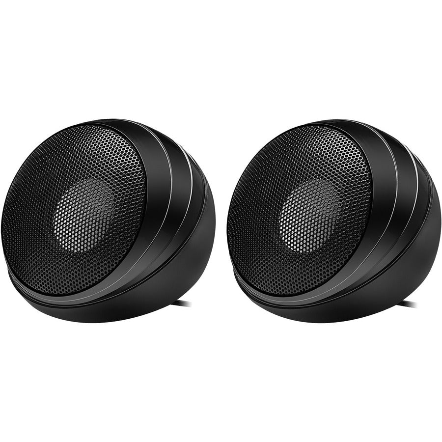 Adesso Xtream S4 USB-Powered Desktop Computer Speaker with Dynamic Sound - 5W x 2 XTREAM S4