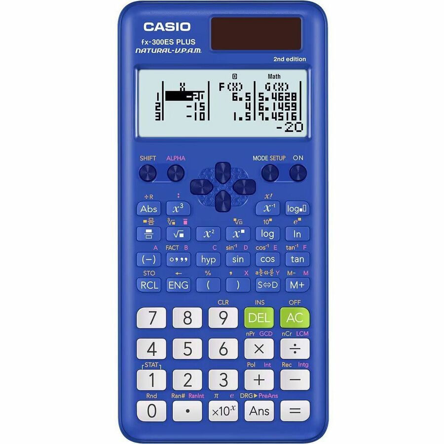 Casio fx-300ES PLUS 2nd Edition Standard Scientific Calculator FX-300ESPLS2-BU