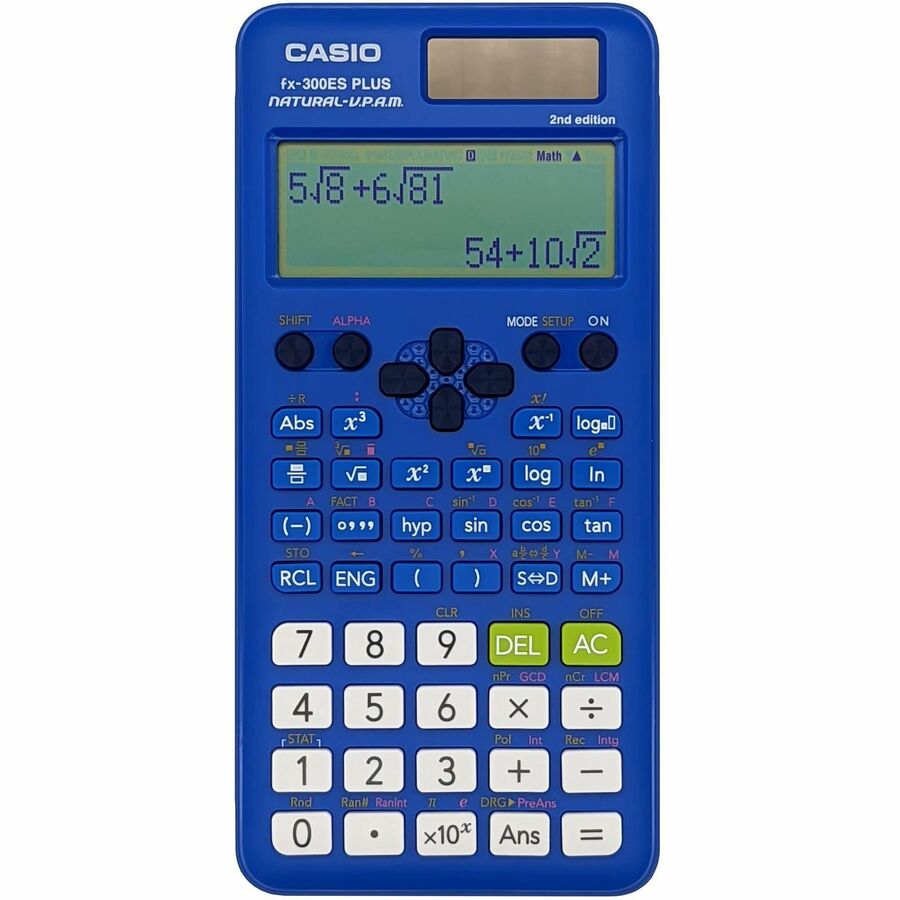 Casio fx-300ES PLUS 2nd Edition Standard Scientific Calculator FX-300ESPLS2-BU