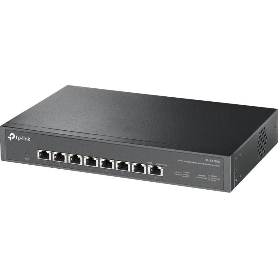 TP-Link TL-SX1008 - 8 Port 10G/Multi-Gig Unmanaged Ethernet Switch TL-SX1008