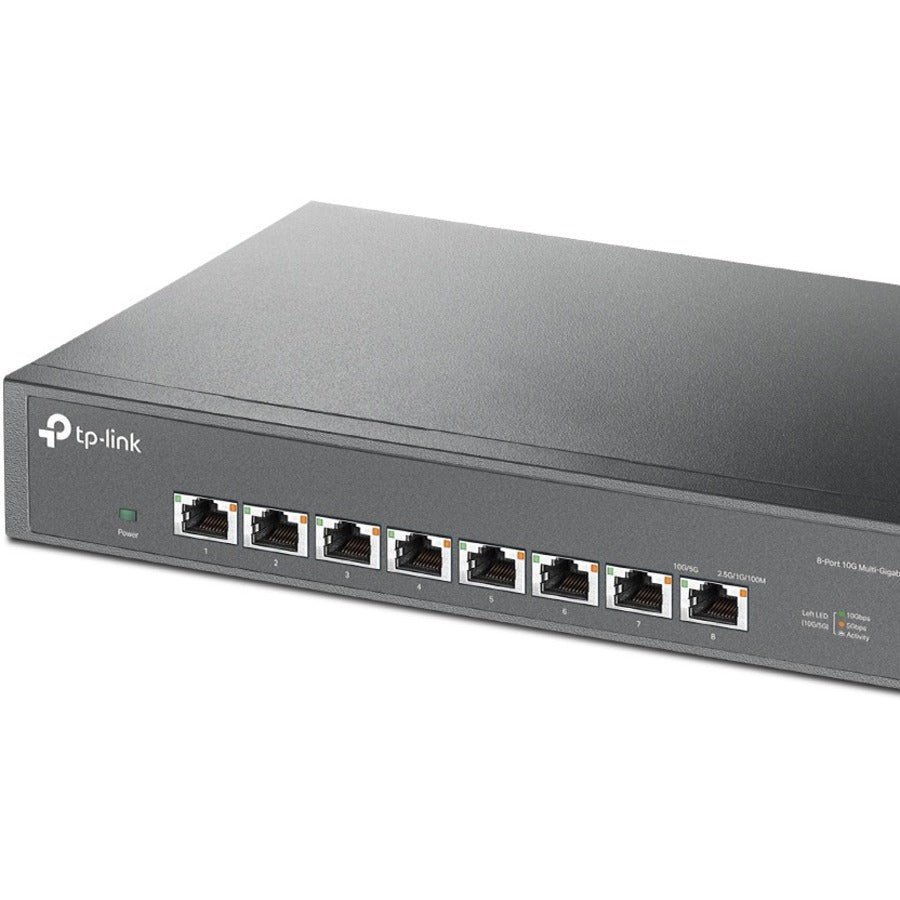 TP-Link TL-SX1008 - 8 Port 10G/Multi-Gig Unmanaged Ethernet Switch TL-SX1008
