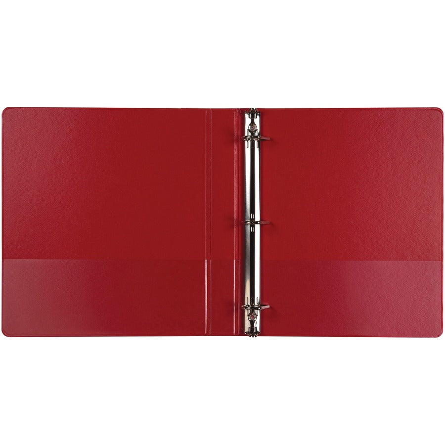 Samsill Durable 1 Inch Binder, Made in The USA, D Ring Binder, Customizable Clear View Cover, Basic Assortment, 4 Pack, Each Holds 225 Pages (MP46409) MP46409