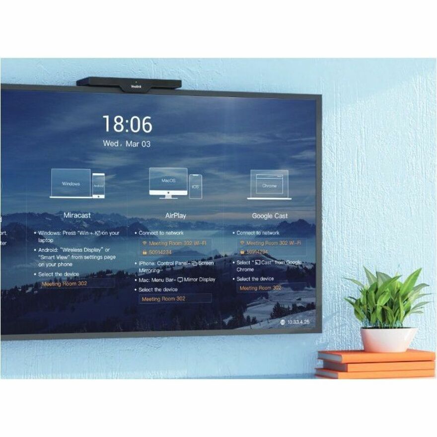 Yealink RoomCast Video Conference Equipment 1303118