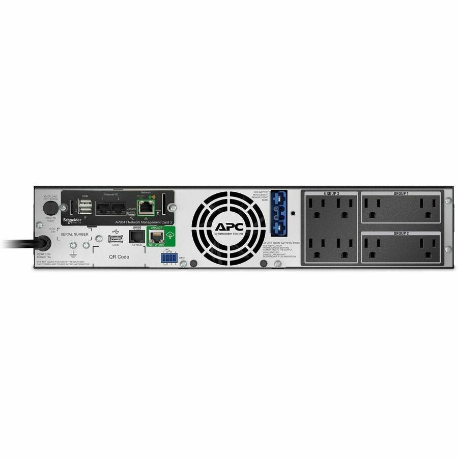 APC by Schneider Electric Smart-UPS X 1500 VA Tower/Rack Convertible UPS SMX1500RM2UCNCUS