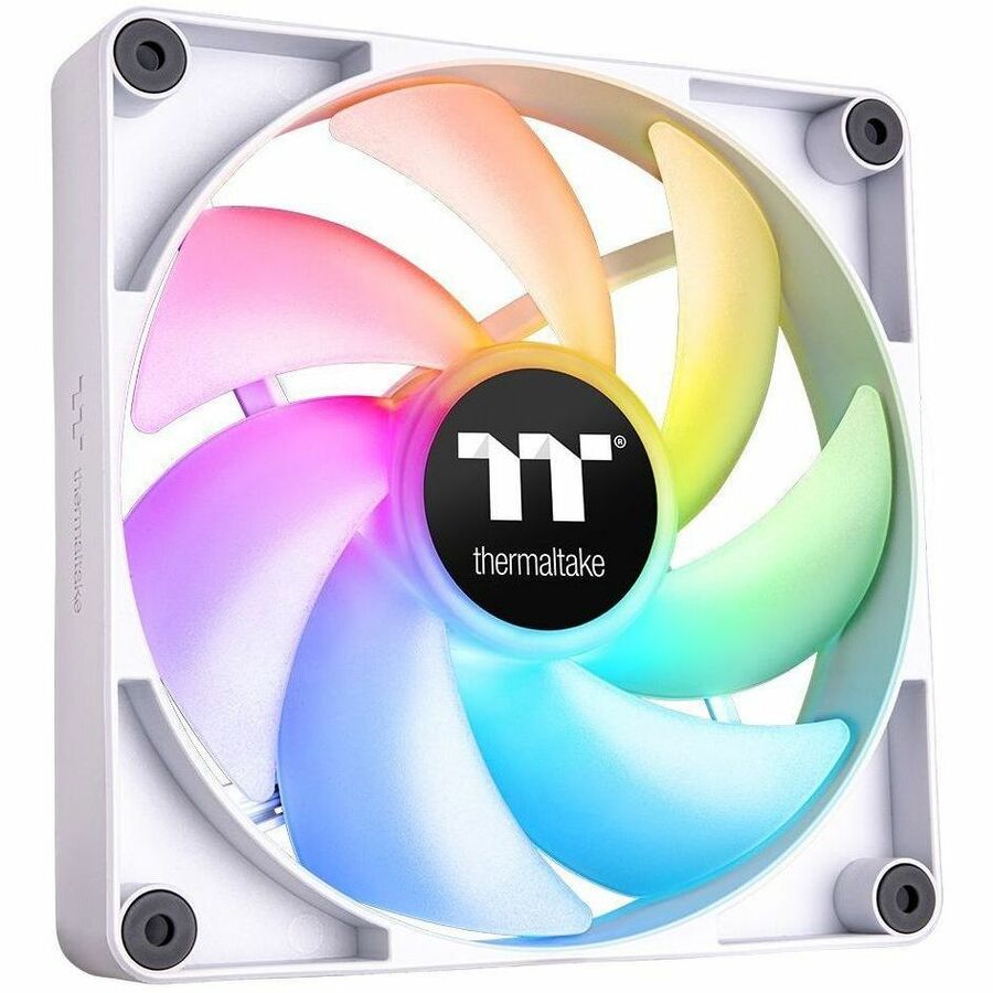 Thermaltake CT120 ARGB Sync PC Cooling Fan White (2-Fan Pack) - 2 Pack CL-F153-PL12SW-A