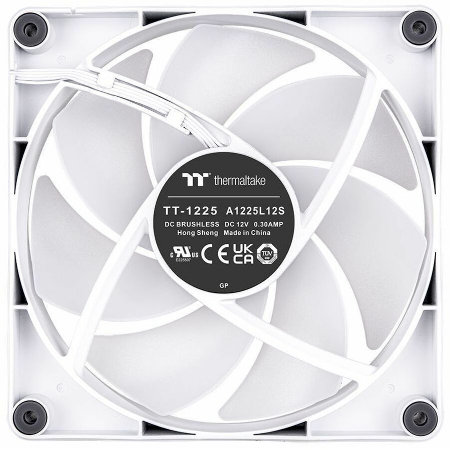 Thermaltake CT120 ARGB Sync PC Cooling Fan White (2-Fan Pack) - 2 Pack CL-F153-PL12SW-A