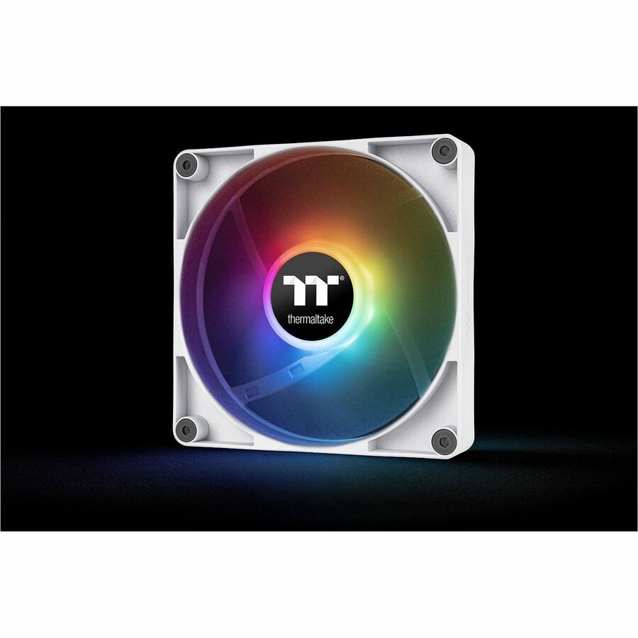 Thermaltake CT120 ARGB Sync PC Cooling Fan White (2-Fan Pack) - 2 Pack CL-F153-PL12SW-A