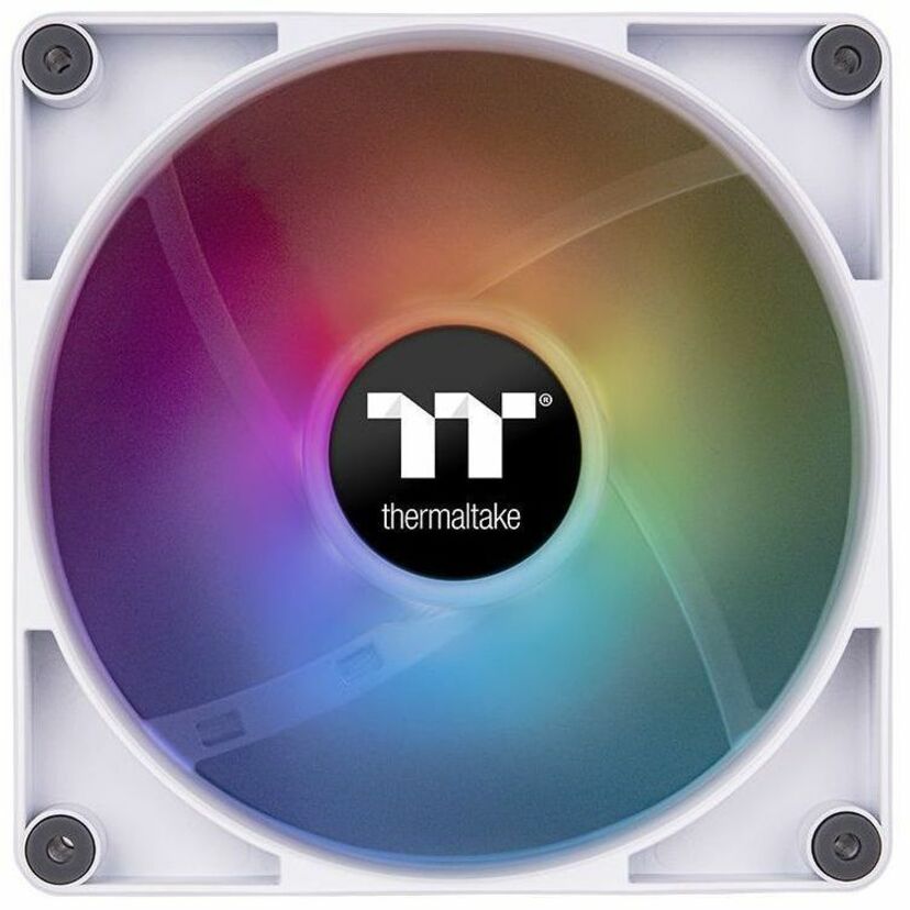 Thermaltake CT120 ARGB Sync PC Cooling Fan White (2-Fan Pack) - 2 Pack CL-F153-PL12SW-A