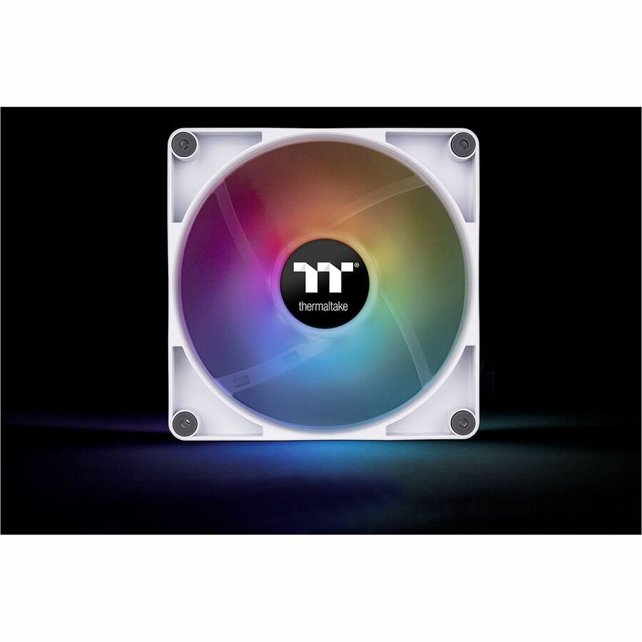 Thermaltake CT120 ARGB Sync PC Cooling Fan White (2-Fan Pack) - 2 Pack CL-F153-PL12SW-A