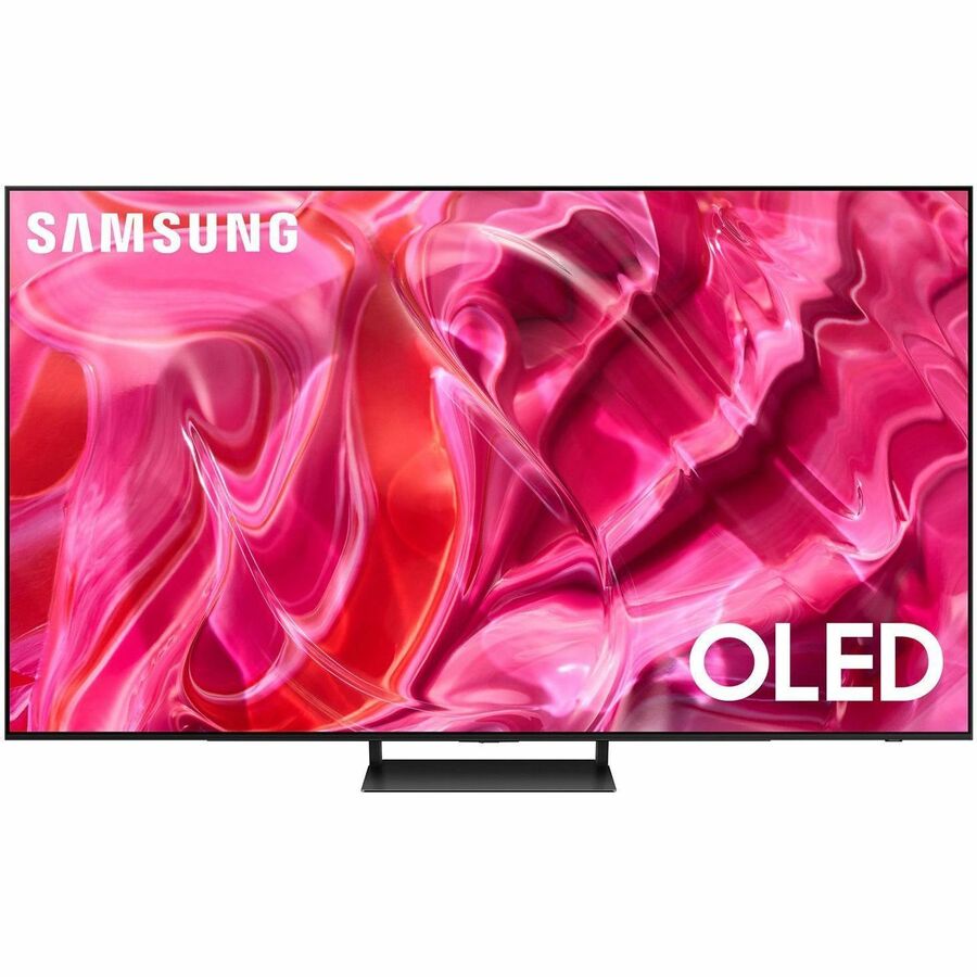 Samsung 9 QN77S90CAF 76.8" Smart OLED TV - 4K UHDTV - Titan, Black QN77S90CAFXZA