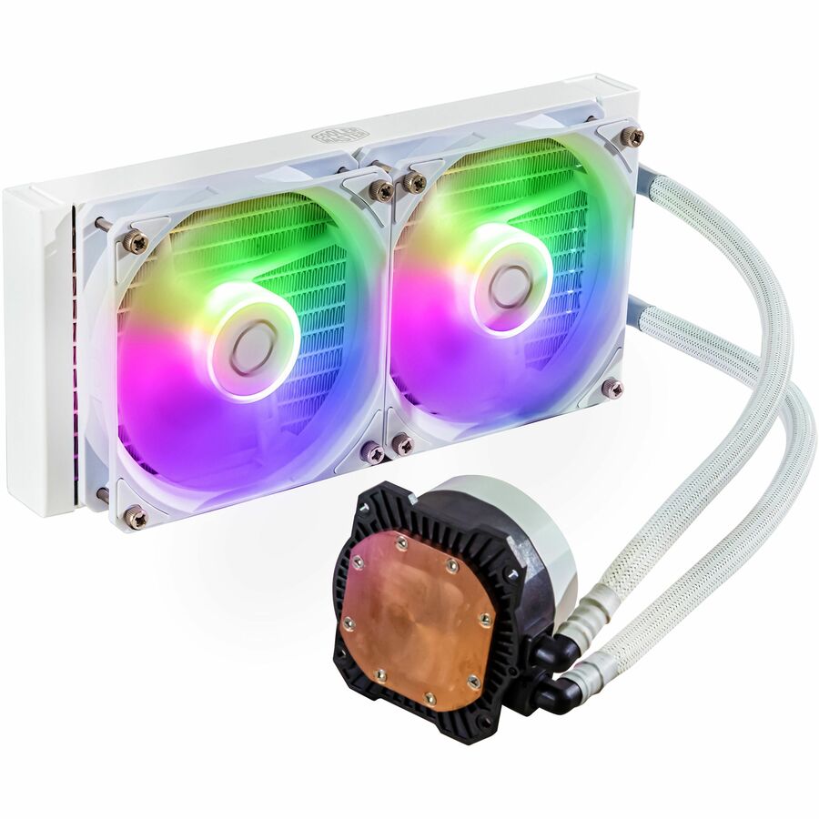 Cooler Master MasterLiquid 240L Core ARGB Cooling Fan/Radiator/Pump MLW-D24M-A18PZ-RW