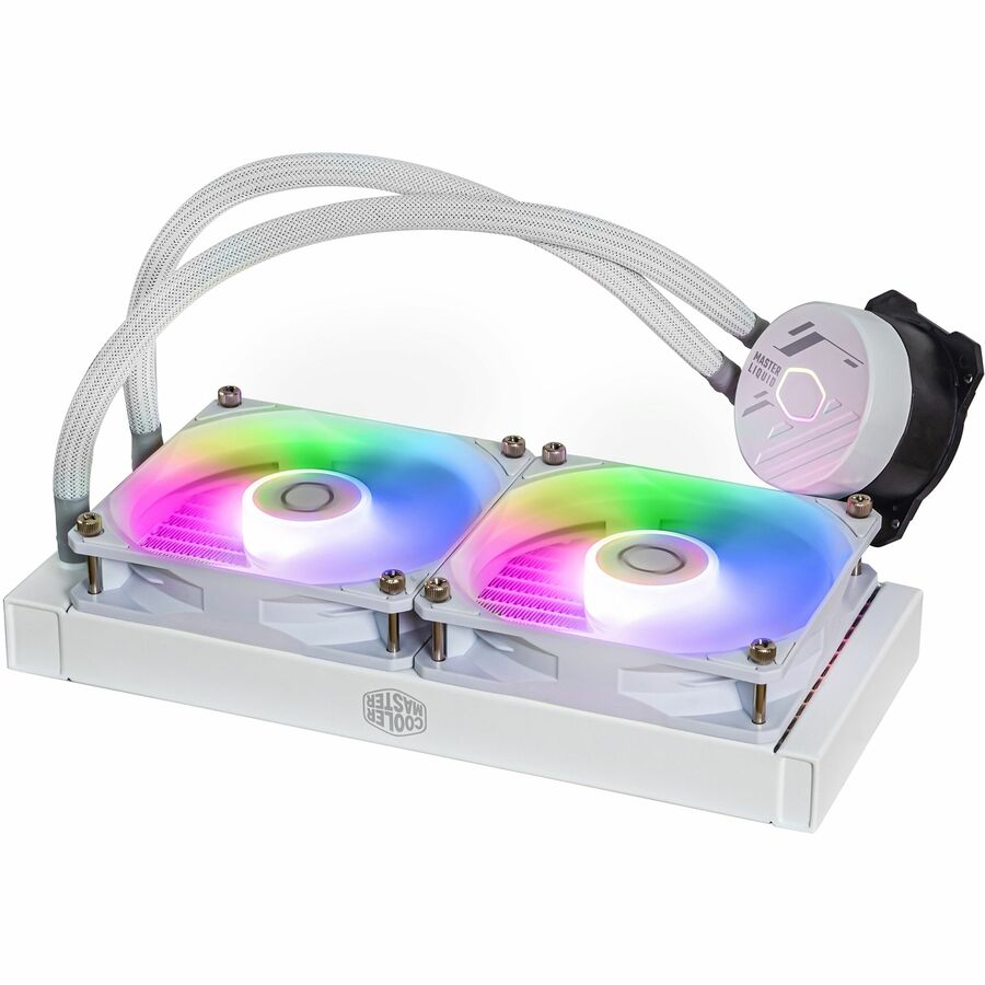 Cooler Master MasterLiquid 240L Core ARGB Cooling Fan/Radiator/Pump MLW-D24M-A18PZ-RW