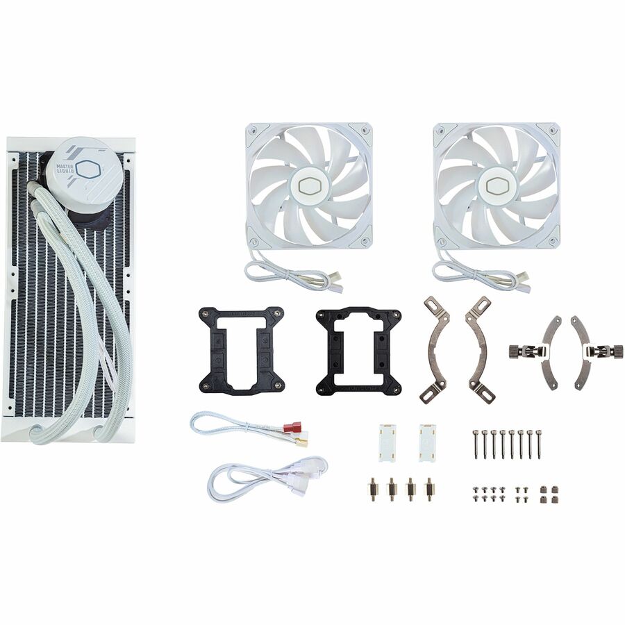 Cooler Master MasterLiquid 240L Core ARGB Cooling Fan/Radiator/Pump MLW-D24M-A18PZ-RW