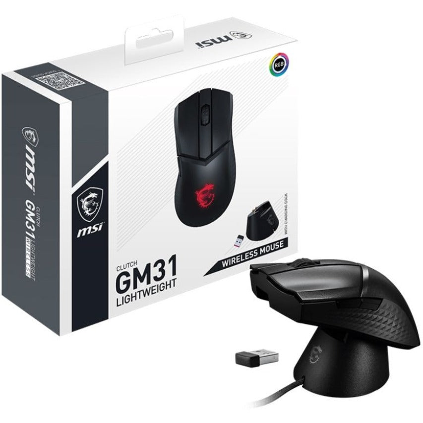 MSI Clutch GM31 Gaming Mouse CLUTCHGM31LW