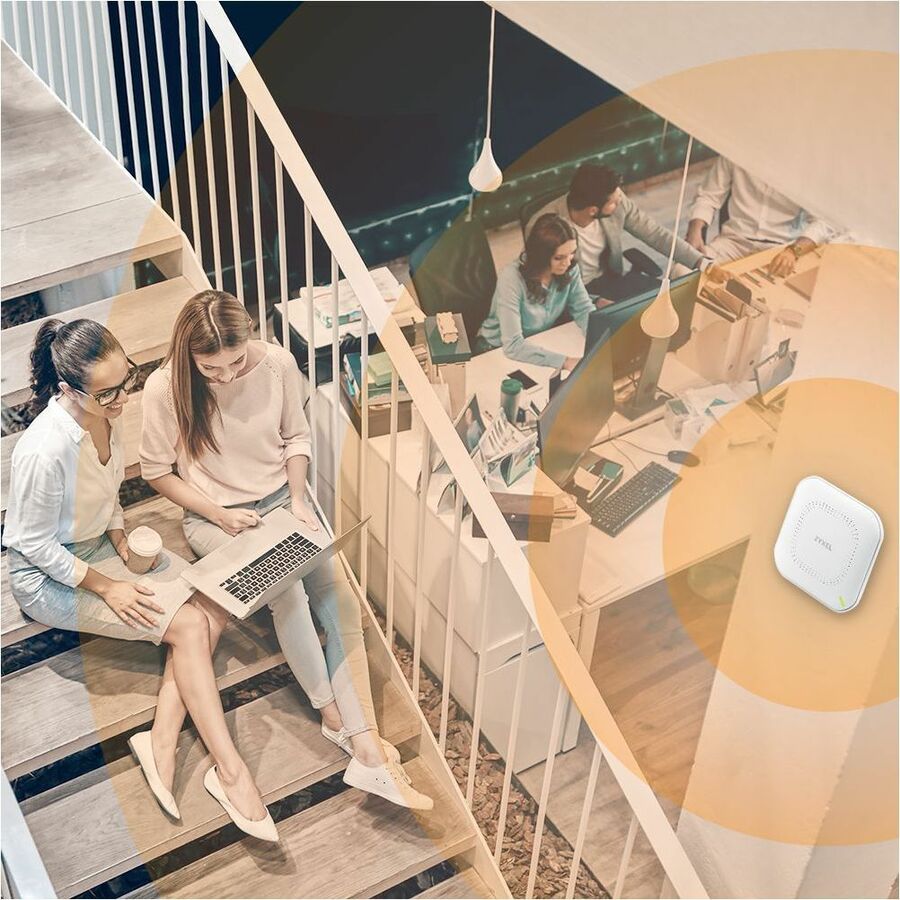 ZYXEL NWA50AX Pro Dual Band IEEE 802.11 a/b/g/n/ac/ax 2.93 Gbit/s Wireless Access Point - Indoor NWA50AX PRO