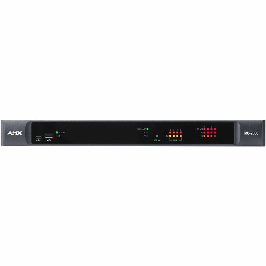 AMX MUSE Controller with 4 Serial, 4 IR, 4 IO, 4 Relay and ICSLan Port AMX-CCC023