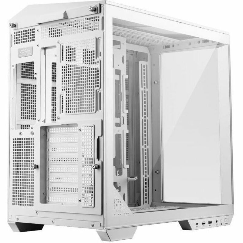 MSI MAG PANO 100L PZ Gaming Computer Case PANO100LPZWHT