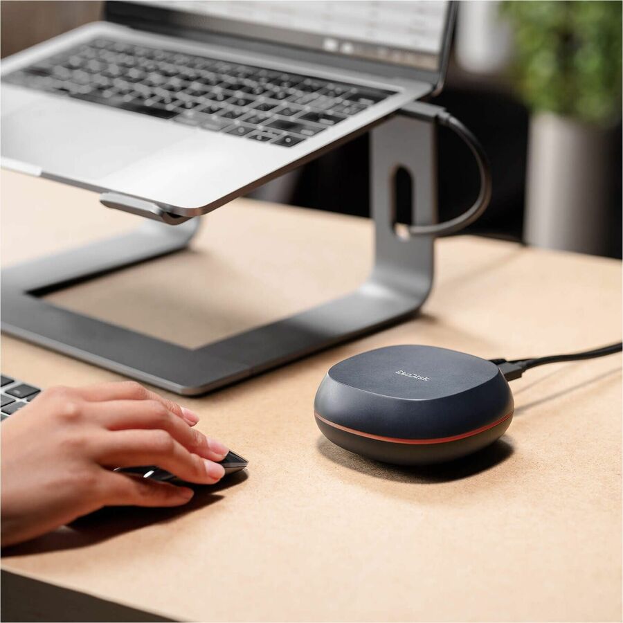 SanDisk Desk Drive SDSSDT40-8T00-NA25 8 TB Portable Solid State Drive - External SDSSDT40-8T00-NA25