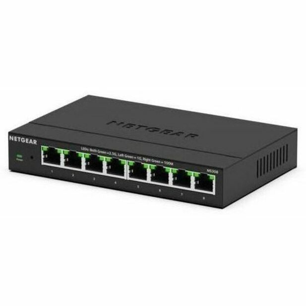 Netgear 8-Port 2.5G Multi-Gigabit Ethernet Unmanaged Switch MS308100NAS