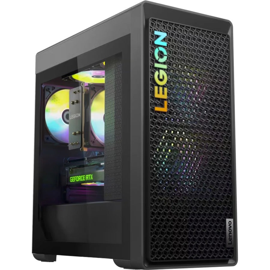 Lenovo Legion T5 26IRB8 90UT001RUS Gaming Desktop Computer - Intel Core i7 14th Gen i7-14700F - 32 GB - 1 TB HDD - 1 TB SSD - Tower - Storm Gray 90UT001RUS