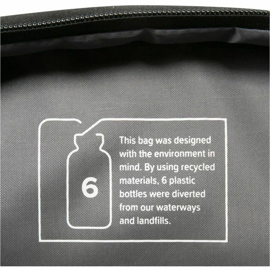 Targus GeoLite EcoSmart TSB962GL Carrying Case (Backpack) for 12" to 16" Notebook, Water Bottle, Umbrella, Travel - Black TSB962GL