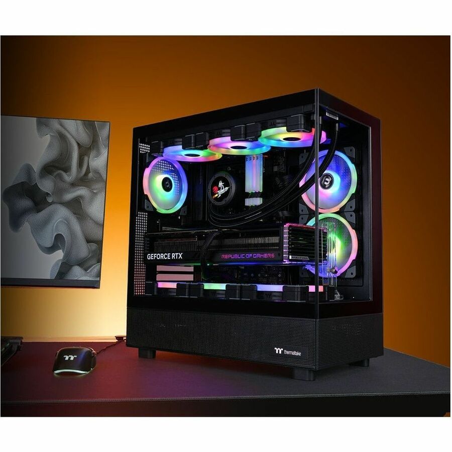 Thermaltake View 270 Plus TG ARGB Mid Tower Chassis CA-1Y7-00M1WN-01
