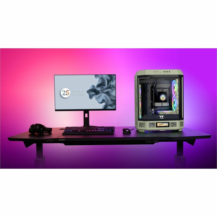 Thermaltake The Tower 600 Matcha Green Mid Tower Chassis CA-1Z1-00MEWN-00