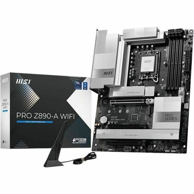 MSI PRO Z890-A WIFI ATX MOTHERBOARD LGA 1851 for Intel Core Ultra CPU Z890AWIFI