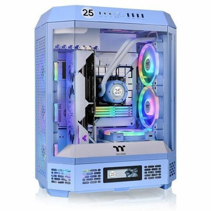 Thermaltake The Tower 600 Hydrangea Blue Mid Tower Chassis CA-1Z1-00MFWN-00