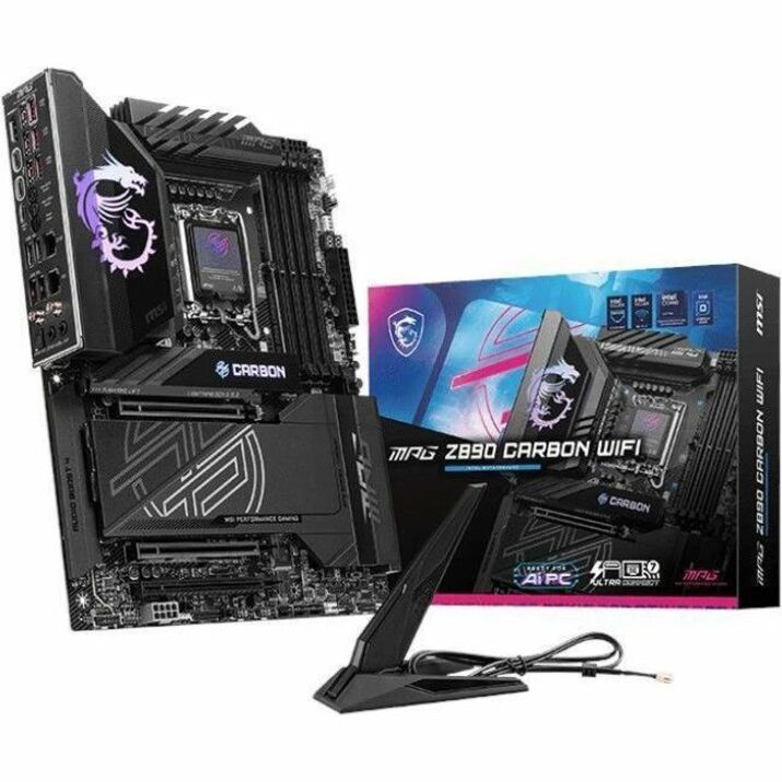 MSI MPG Z890 CARBON ATX GAMING MOTHERBOARD LGA 1851 for Intel Core Ultra CPU Z890CARBONWIFI