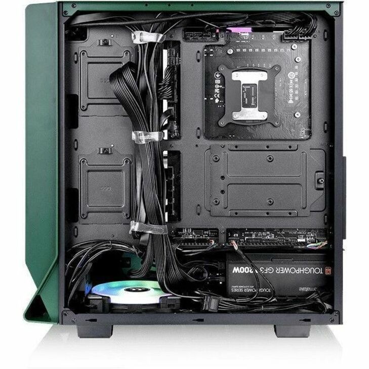 Thermaltake Ceres 350 MX Racing Green Mid Tower Chassis CA-1Z3-00MCWN-00