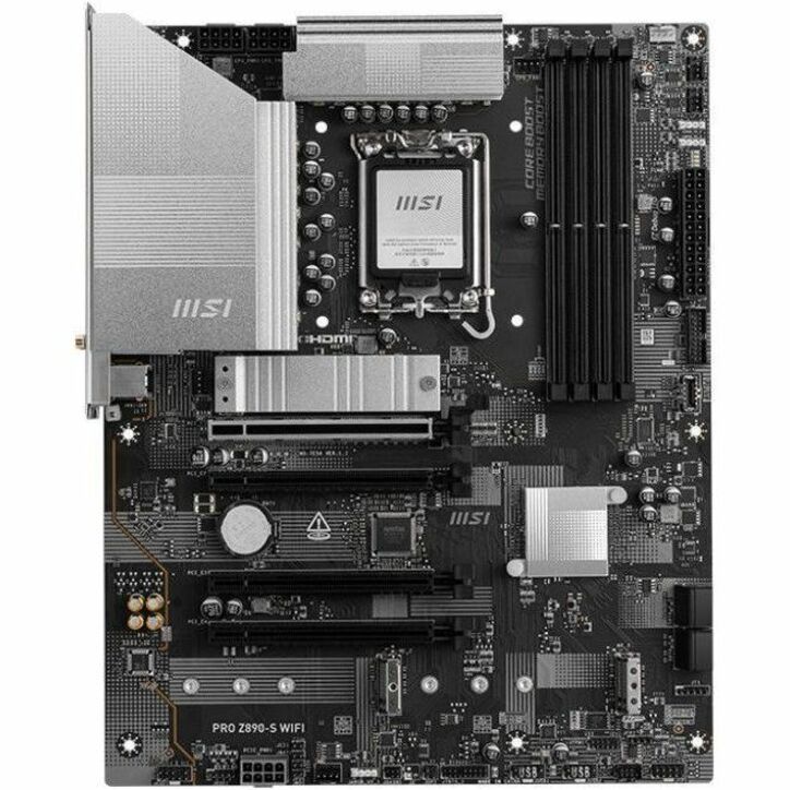 MSI PRO Z890-S WIFI ATX MOTHERBOARD LGA 1851 for Intel Core Ultra CPU Z890SWIFI