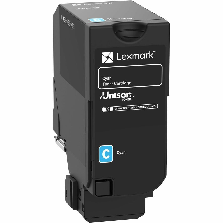 Lexmark Unison Original Extra High Yield Laser Toner Cartridge - Return Program - Cyan - 1 Pack 71C0XCG
