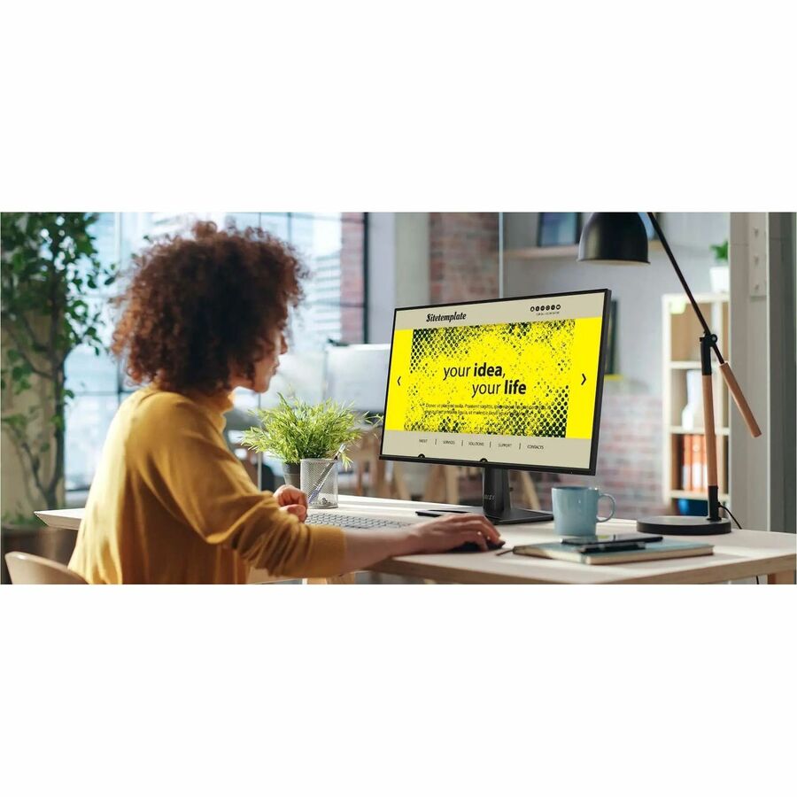 MSI Pro MP251 E2 25" Class Full HD LCD Monitor - 16:9 - Black PROMP251E2