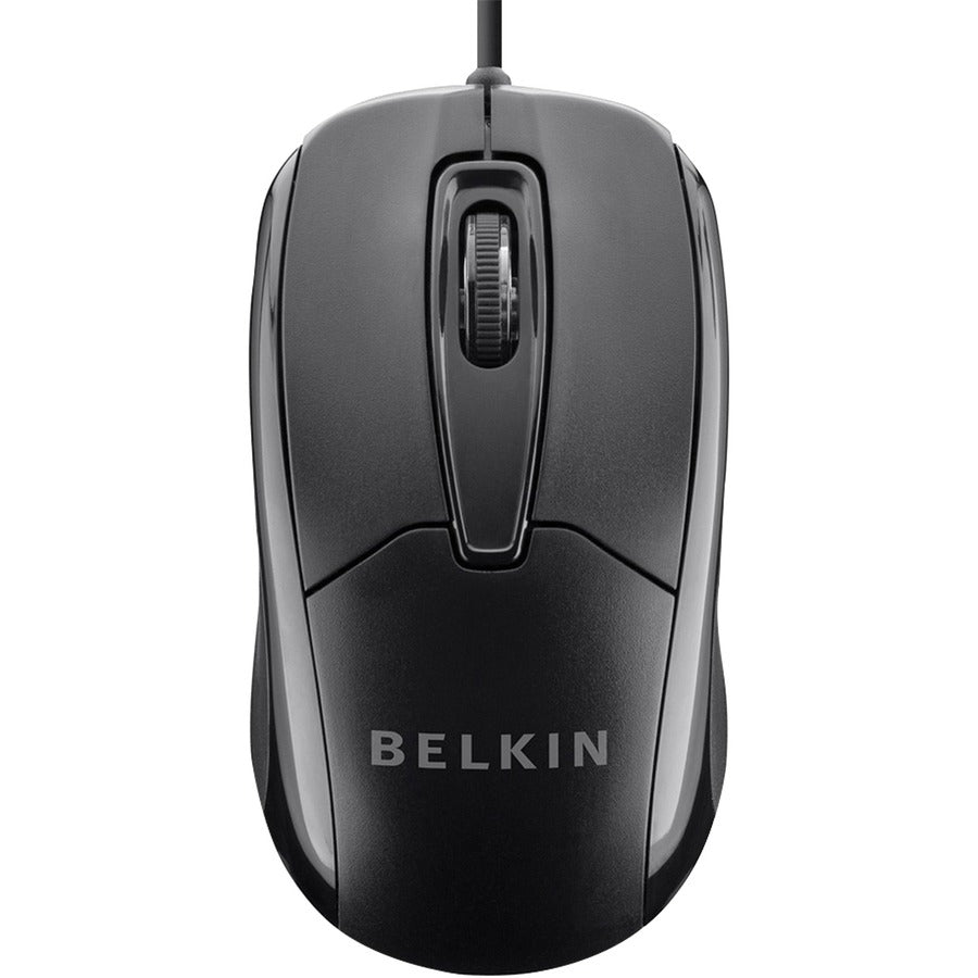 Belkin Wired USB Ergonomic Mouse F5M010QBLK