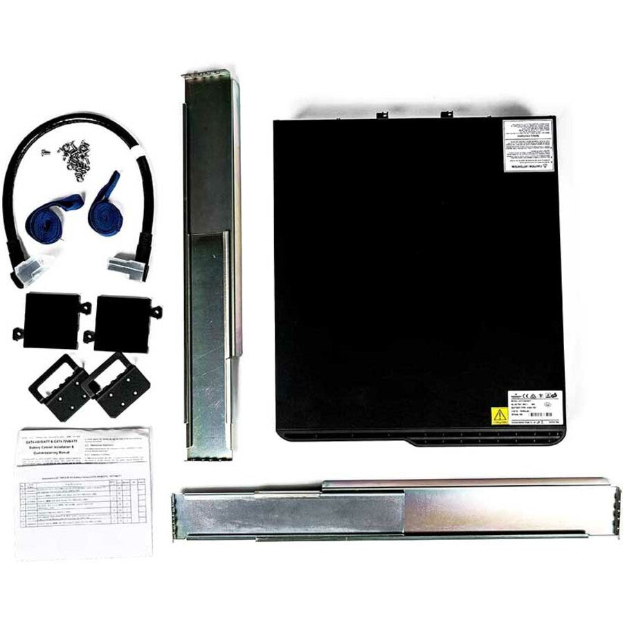 Vertiv Liebert External 9Ah, 48V Battery Cabinet for Liebert GXT4-500RT120, GXT4-700RT120, GXT4-1000RT120, GXT4-1500RT120, GXT4-2000RT120, GXT4-500RT230, GXT4-700RT230, GXT4-1000RT230, GXT4-1500RT230 and GXT4-2000RT230 UPS Models GXT4-48VBATT