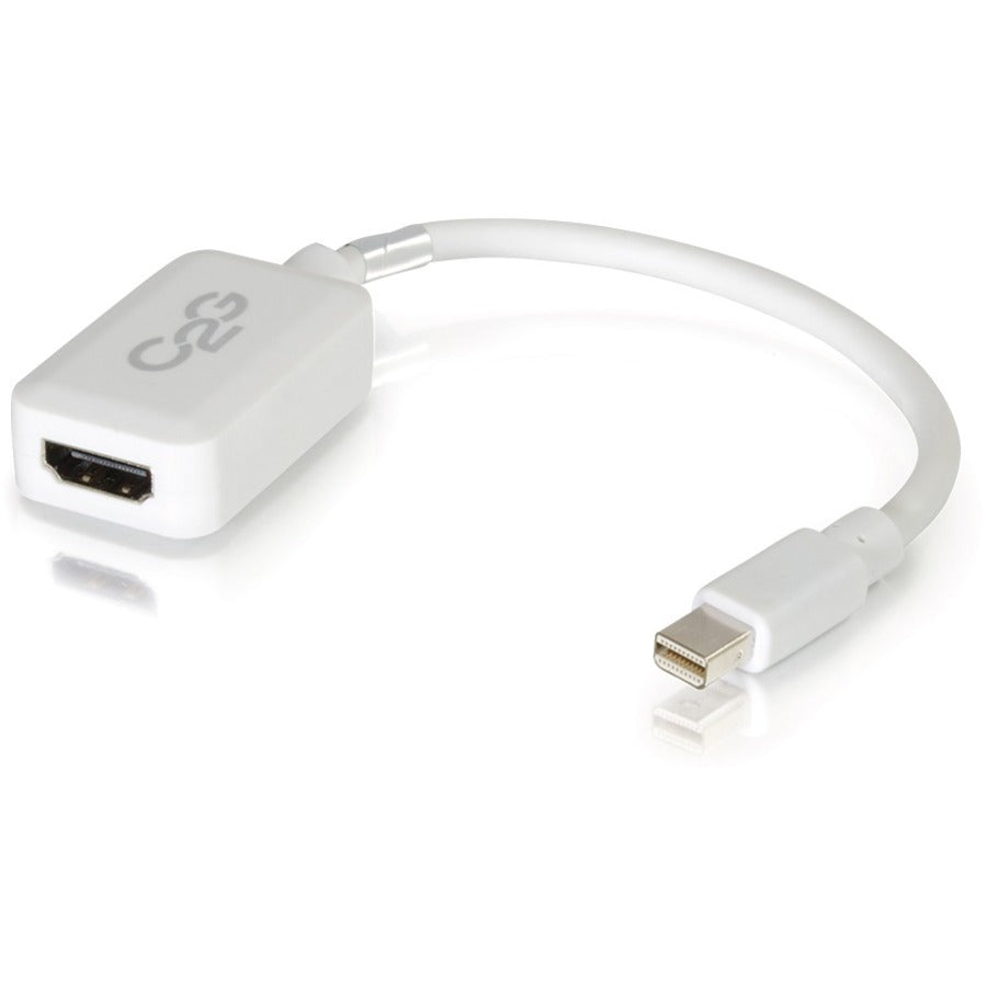 C2G Mini DisplayPort to HDMI Adapter - White 54314