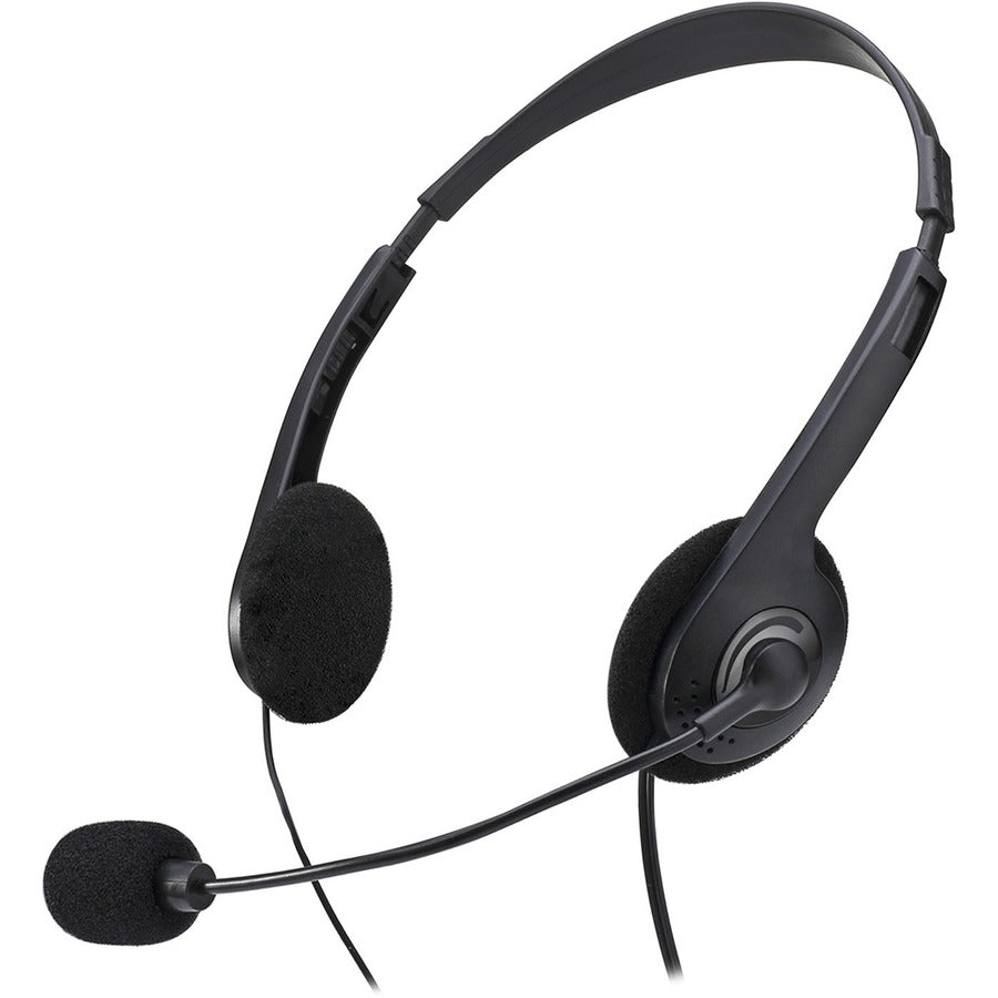 Adesso Xtream H4 - 3.5mm Stereo Headset with Microphone - Noise Cancelling - Wired- 6 ft cable- Lightweight XTREAM H4