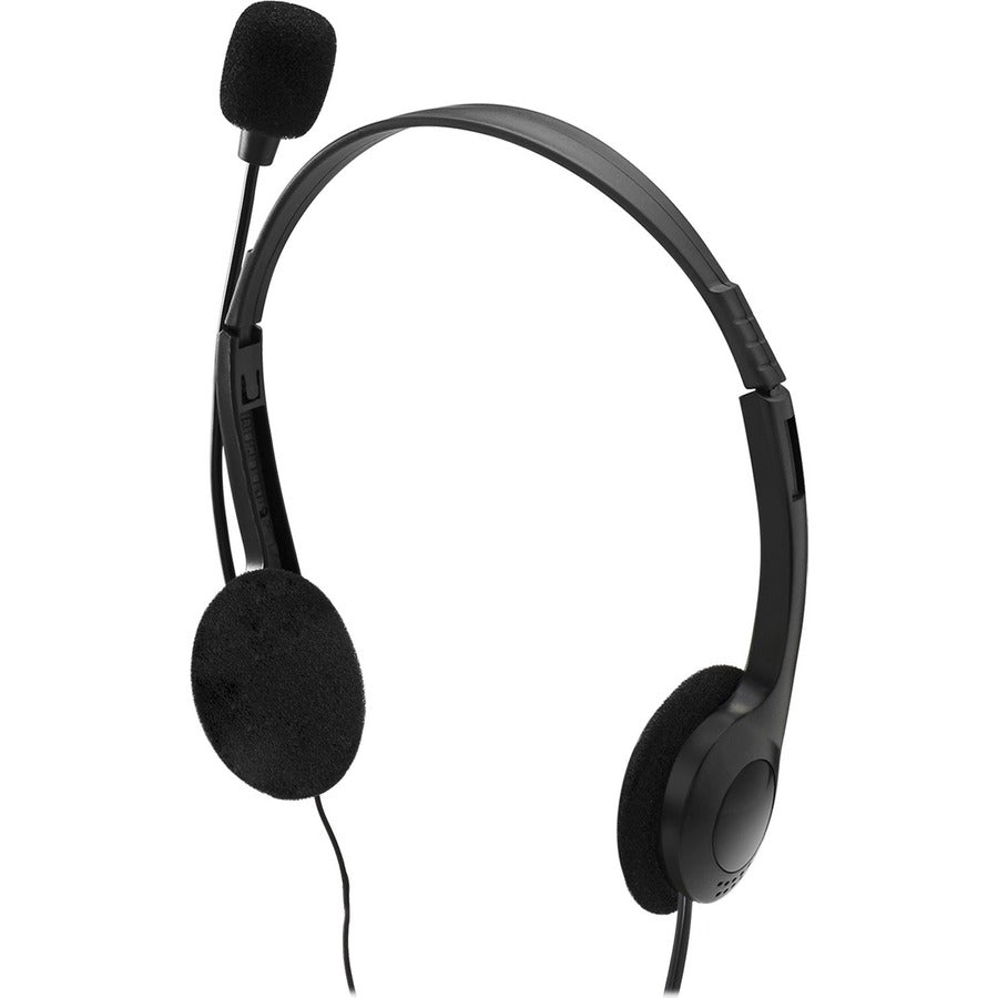 Adesso Xtream H4 - 3.5mm Stereo Headset with Microphone - Noise Cancelling - Wired- 6 ft cable- Lightweight XTREAM H4