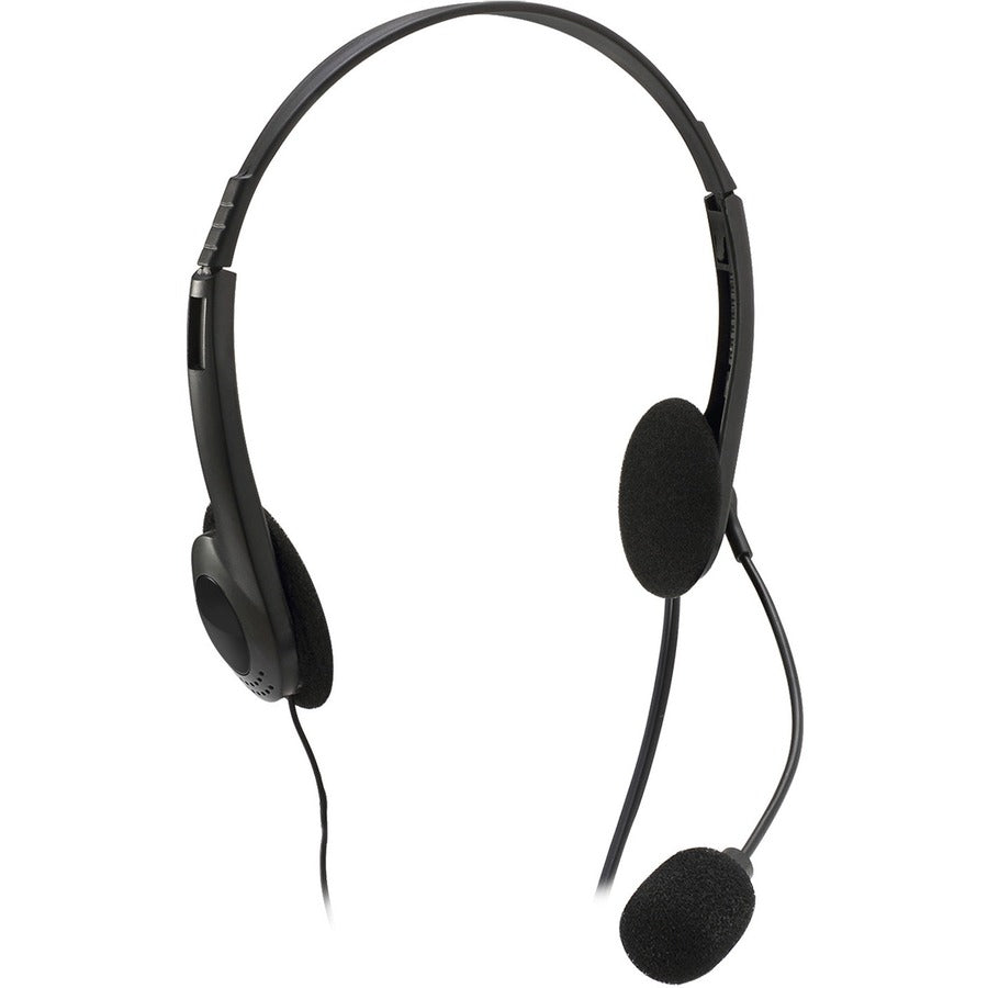 Adesso Xtream H4 - 3.5mm Stereo Headset with Microphone - Noise Cancelling - Wired- 6 ft cable- Lightweight XTREAM H4