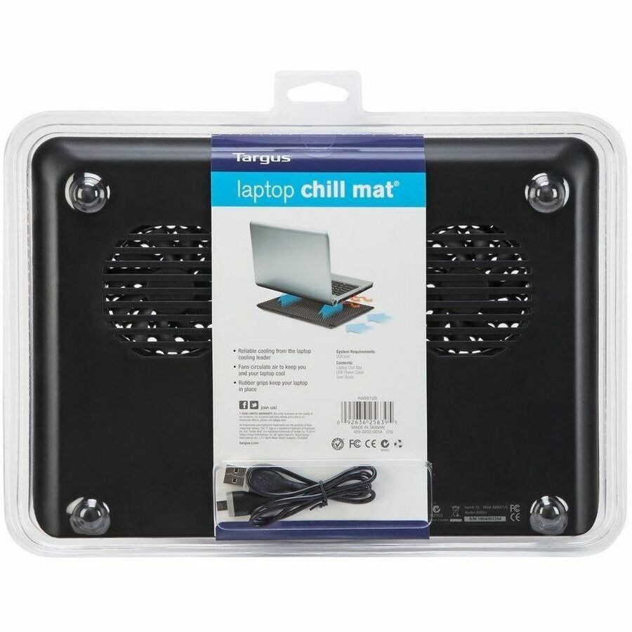 Targus 16" Dual Fan Chill Mat - TAA Compliant AWE61US