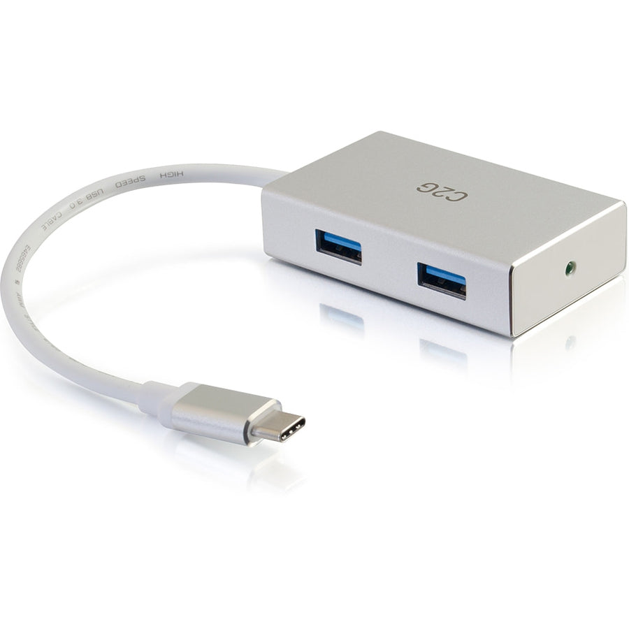 C2G USB C Hub - USB C 3.0 to 4-Port USB Hub 29827
