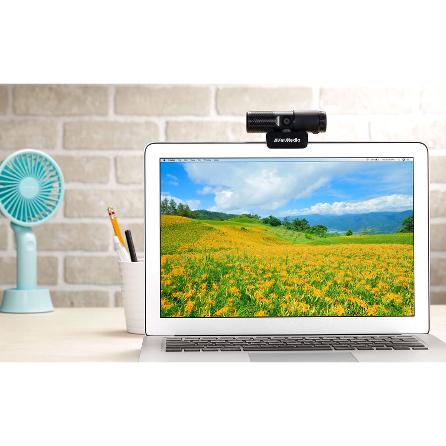 AVerMedia CAM 313 Webcam - 2 Megapixel - USB 2.0, NDAA Compliant PW313