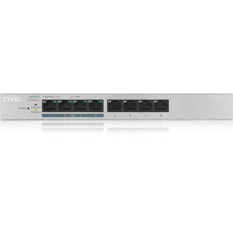 ZYXEL 8-Port GbE Web Managed PoE Switch GS1200-8HPv2
