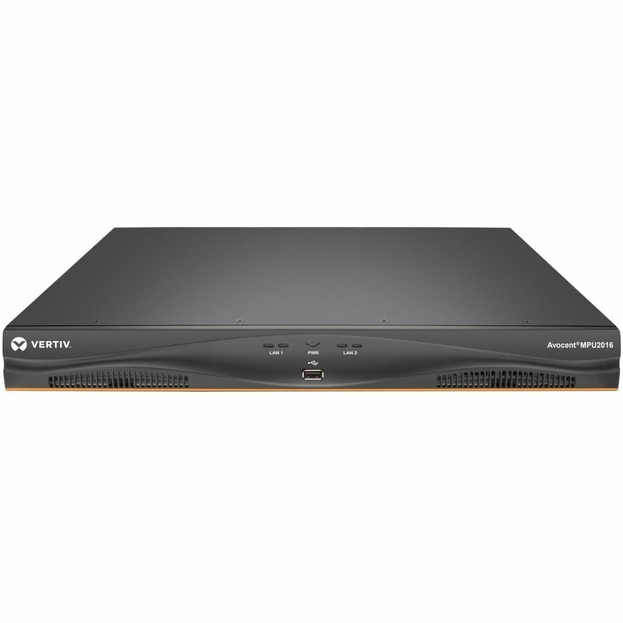 Vertiv Avocent MPU KVM Switch | 16 port | 2 Digital Path | Dual AC Power TAA MPU2016DAC-400
