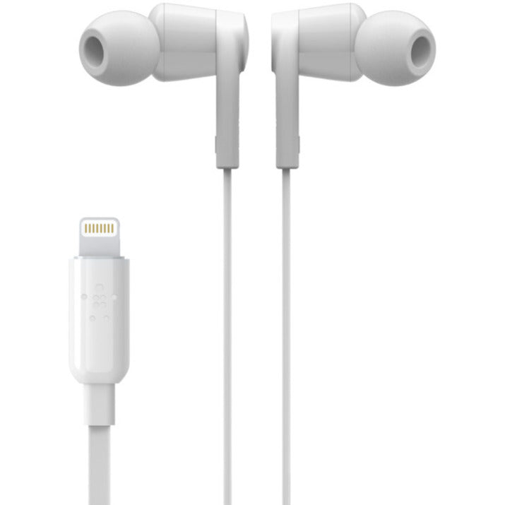 Belkin SOUNDFORM Wired Earbuds with Lightning Connector G3H0001BTWHT