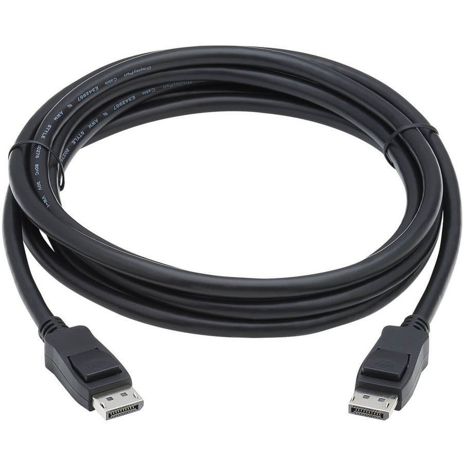 Eaton Tripp Lite Series DisplayPort 1.4 Cable with Latching Connectors, 8K (M/M), Black, 10 ft. (3.1m) P580-010-V4